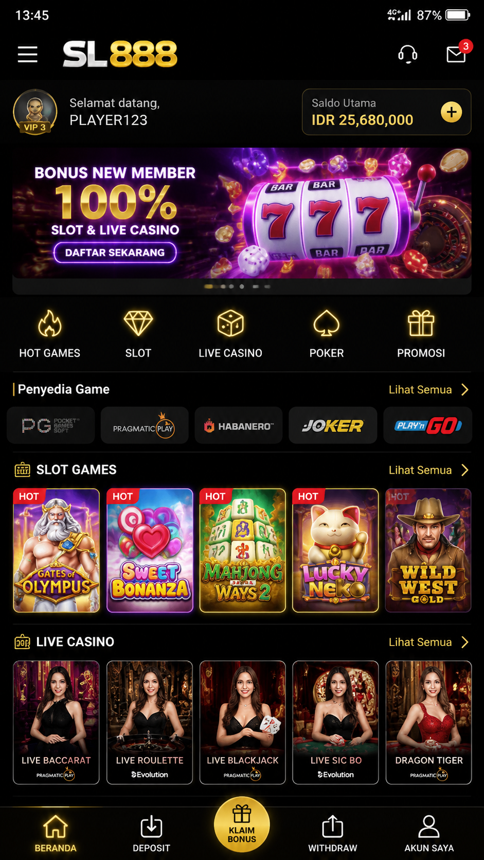 Screenshot 2 sl888