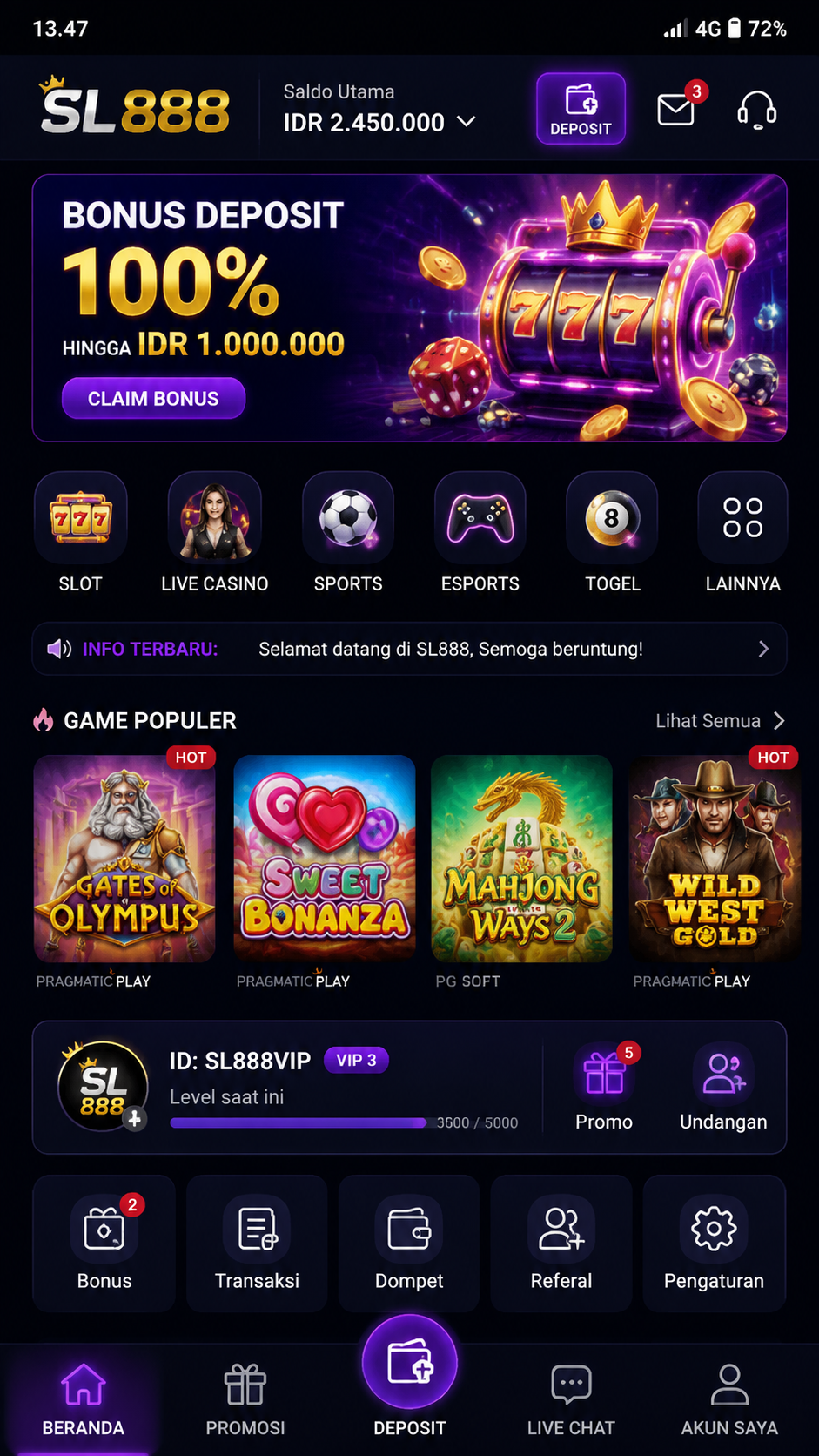 Screenshot 3 sl888